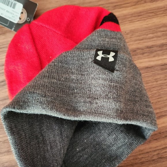 Under Armour ColdGear University of Utah Utes Beanie Hat - Picture 5 of 5